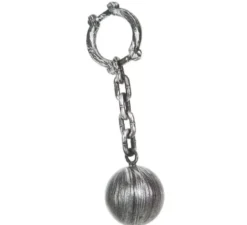 Palla da prigione con catena da 56 cm