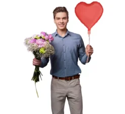 Palloncino a forma di cuore da 40 cm
