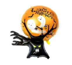Palloncino in poly albero e luna 98x81 cm