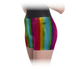 Pantaloncini Arcobaleno Scuro da Donna
