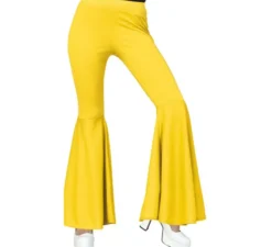 Pantaloni elastici a campana taglia L (Large)in vari colori