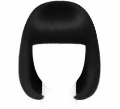 Parrucca bionda con la frangetta