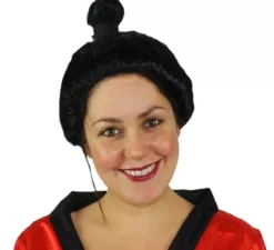 Parrucca cinese, geisha o samurai