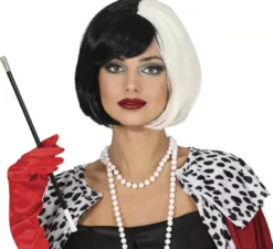 Parrucca da cattivo crudele per donna