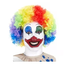 Parrucca da Clown 120 g in diversi colori