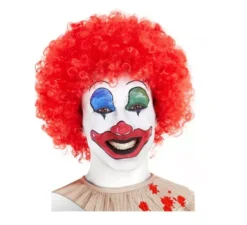 Parrucca da Clown 120 g in diversi colori