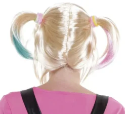 Parrucca da clown turbato con treccine