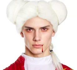 Parrucca da marchese con fiocchi