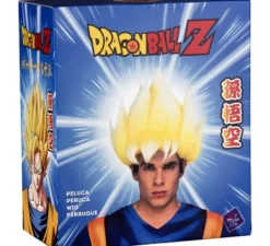 Parrucca da Saiyan Son Goku di Dragon Ball in scatola per uomo