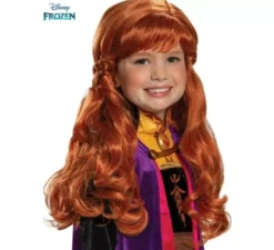 Parrucca di Anna di Frozen Children