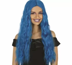 Parrucca di capelli lunghi ondulati in vari colori