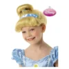 Parrucca di cenerentola per bambine