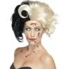 Parrucca donna zombie nera e bionda