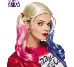 Parrucca harley quinn suicidio squadra di donne