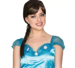 Parrucca medievale di castagno con codino