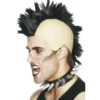 Parrucca punk cresta mohawk