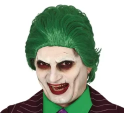 Parrucca Verde pagliaccio sorridente