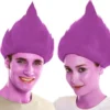 Parrucca viola troll