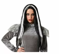 Parrucche di Halloween liscia in vari colori