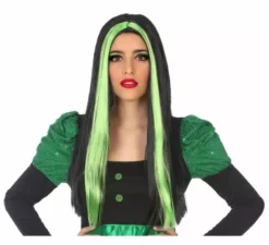 Parrucche di Halloween liscia in vari colori