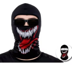 Passamontagna Spider-Hero con lingua
