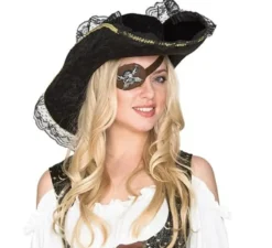 Patch di stoffa da pirata con goffratura