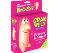 Pene gonfiabile che rimane teso Il grande willy di 69 cm