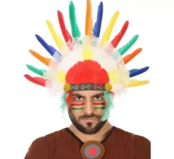 Pennacchio indiano multicolore