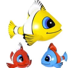 Pesce tropicale gonfiabile da 60 cm in colori assortiti