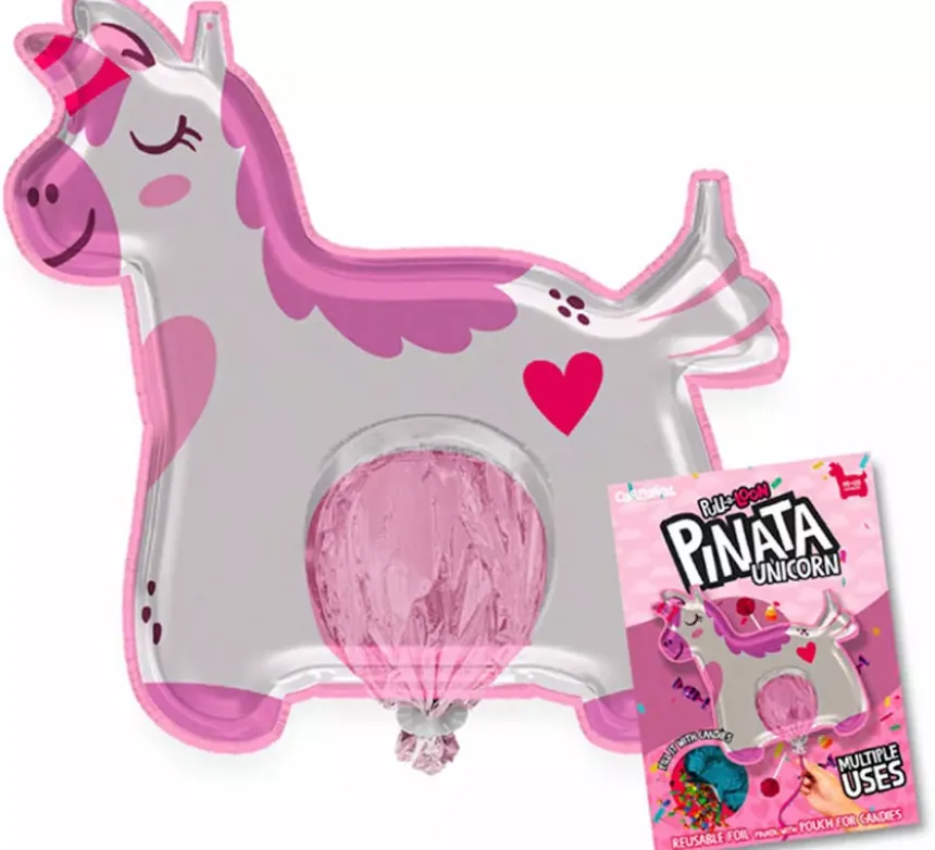 Piñata gonfiabile unicorno 115x115 cm