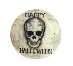 Piatto Teschio Happy Halloween 33x1,7 cm