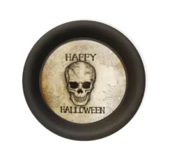 Piatto Teschio Happy Halloween 25x2 cm