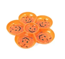 Piatto zucca per snack 34x3 cm