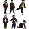 Più nero 6 in 1 costume per bambini e neonati