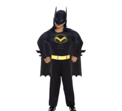 Pipistrello costume da eroe per un ragazzo