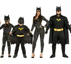 Pipistrello costume da eroe per un ragazzo