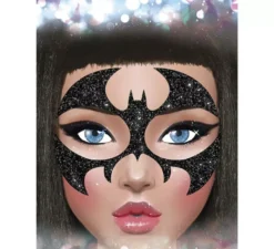 Pipistrello Facciale Glitter 20x20 cm