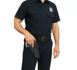 Pistola giocattolo da 22 cm con fondina in plastica