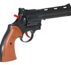 Pistola giocattolo da cowboy in plastica da 25 cm