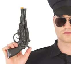 Pistola nera classica da 27 cm