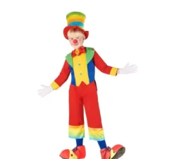 Pittoresco costume da clown per bambini