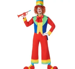 Pittoresco costume da clown per uomo