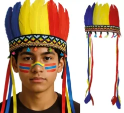 Piuma multicolore