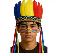 Piuma multicolore