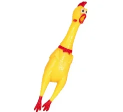 Pollo di gomma da 38 cm con suono