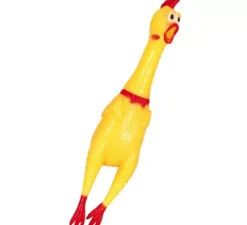 Pollo di gomma da 38 cm con suono