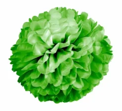 2 pompon di carta di 42 cm di diametro in vari colori