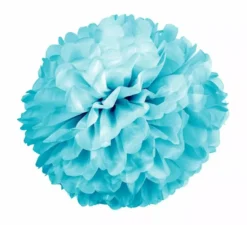 2 pompon di carta di 42 cm di diametro in vari colori