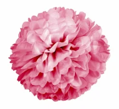 2 pompon di carta di 42 cm di diametro in vari colori