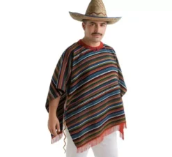 Poncho messicano per adulti